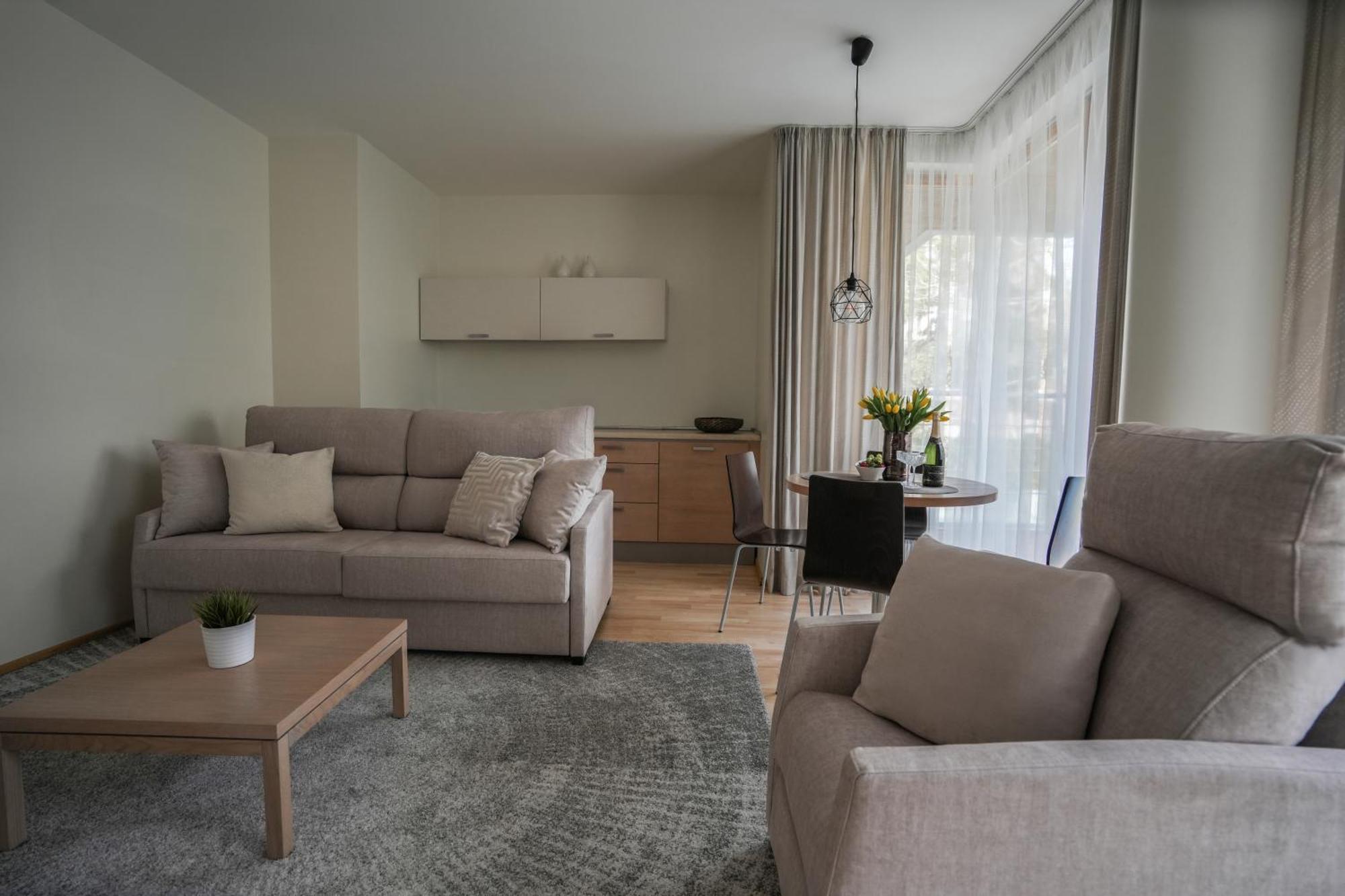 Apartamentai Tylios Pusys Palanga Dış mekan fotoğraf