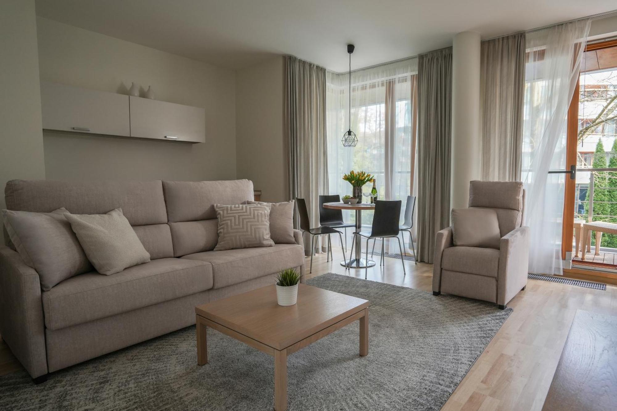 Apartamentai Tylios Pusys Palanga Dış mekan fotoğraf