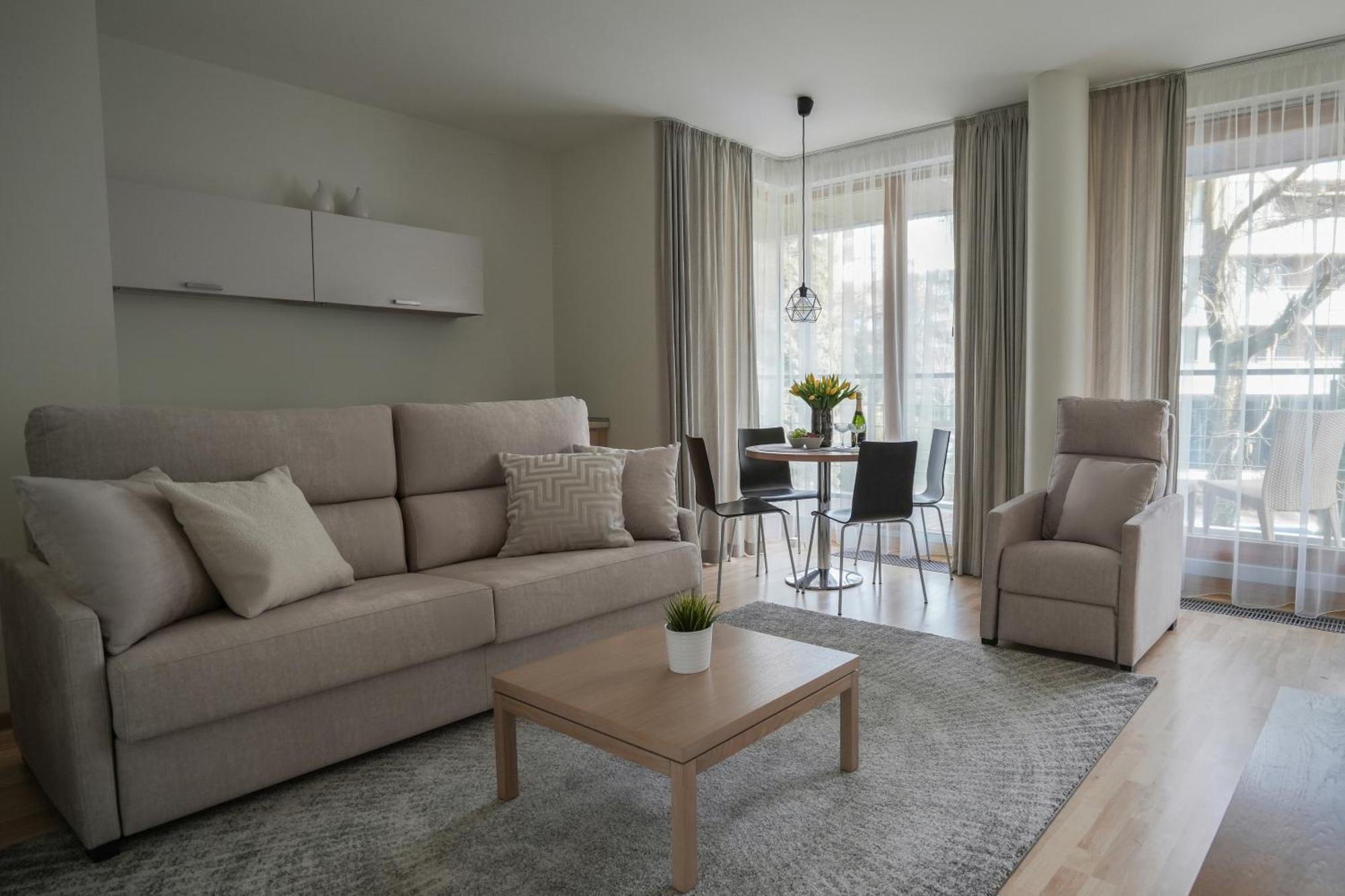 Apartamentai Tylios Pusys Palanga Dış mekan fotoğraf