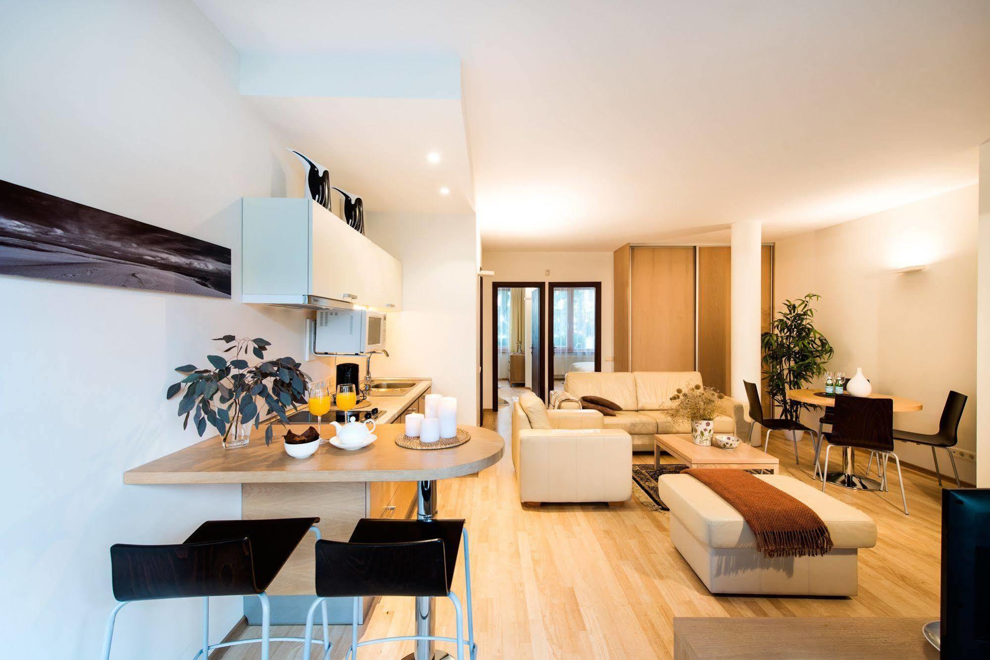Apartamentai Tylios Pusys Palanga Dış mekan fotoğraf